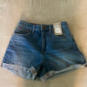 Madewell Curvy Jean Shorts